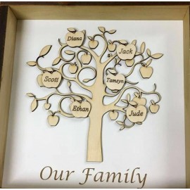 Family Tree Box Frame